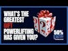 What has powerlifting given you? | 50% Facts | Topic Thunder