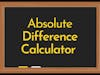 Absolute Difference Calculator