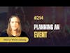 #214 Planning An Event - Sharyl West Loeung