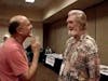 Carmen Argenziano and Denny Miller talking