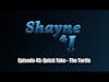 Shaynd and I Episode 45: Quicktake - TheTurtle