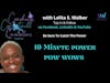 10 Min Power Pow Wow:  Leaning into the Future by Reclaiming the Bolder You