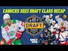 Vancouver Canucks 2023 Draft Recap