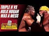 Triple H vs. Hulk Hogan. Sounds Cool, But It Wasn't