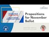 Propositions for November Ballot