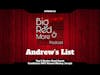 NEBRASKA HEAD COACH SPECIAL - Big Red & More co-host Andrew's Top 5