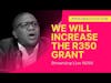 Shocking Announcement: ANC SG Fikile Mbalula - Huge Increase in R350 Grant and 2.5 Million New Jobs