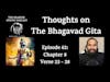 Thoughts on The Bhagavad Gita (Chapter 8: Verse 23 - Verse 28)