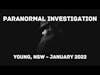 Creepy Paranormal Investigation of homes in Young, New South Wales