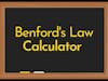 Benford's Law Calculator