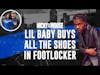 Atlanta Rapper Lil Baby Buys All The Shoes In Footlocker For His Community | Nicky And Moose
