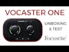 Unboxing Vocaster Audio Interface : Enough Gain for a Shure SM7B?