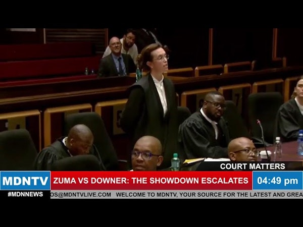 ZUMA VS DOWNER: THE SHOWDOWN ESCALATES AS EX-PRESIDENT TAKES THE STAND!