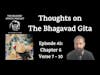 Thoughts on The Bhagavad Gita (Chapter 6: Verse 7 - Verse 10)