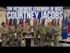Retirement Ceremony of MSgt Courtney Jacobs