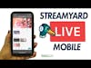 Go Live with Streamyard from Mobile