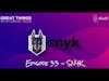 Great Things with Great Tech - Episode 33 - Snyk