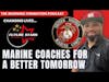 Combat Marine Coaches Next Generation For a Better Tomorrow with Coach Torres #military #marines