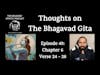 Thoughts on The Bhagavad Gita (Chapter 6: Verse 24 - Verse 28)