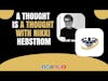 A Thought Is A Thought With Nikki Hedstrom | CrazyFitnessGuy