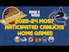 2023-24 Most Anticipated Canucks Home Games