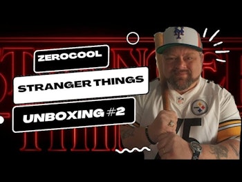 Stranger Things Zerocool Billy Butcher Blaster Box Rip #2