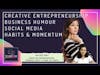 Creative entrepreneurship, business humour, social media momentum | Alexis Gay (FULL EPISODE)