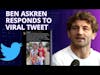 Ben Askren Responds To Viral Tweet About His Wife