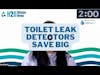 💧H2O Minute News💧Toilet leak detectors create big savings