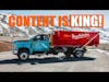 Content is King! Here's how we create videos for my dumpster rental business.