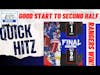 QUICK HITZ:  RANGERS START SECOND HALF WITH STATEMENT WIN OVER AVALANCHE