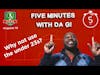 Five minutes with Da Gee! - Vlogume 10 - Why not the Under 23s