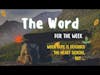Word for the Week - Hope deferred