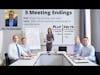 5 Meeting Endings - Plus Delta Meeting Fails