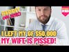 I Left My GIRLFRIEND $50,000, My WIFE is PISSED! #reddit #aita
