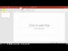 Microsoft PowerPoint Tutorial: 20   View and Outline Command Example