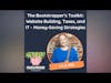 The Bootstrapper's Toolkit: Website Building, Taxes, and IT - Money-Saving Strategies (with Julie)