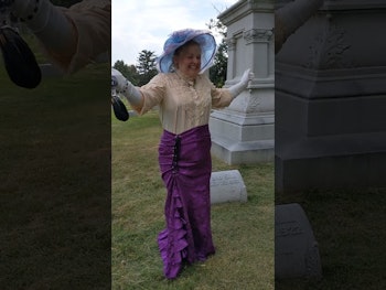 Louise Bethel Sneed Hill performed by Jennie Johnson at Fairmount Cemetery in Denver, Colorado