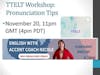 TTELT Workshop: Pronunciation Tips with Nicole Kaup