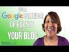 How To Add a Google Calendar on your Blog to Display Upcoming Events