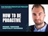 How to be Proactive