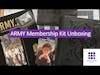 ARMY Membership Kit Unboxing