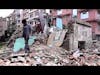 Nepal Earthquake survivor inspects his home