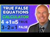 True False Equations Calculator