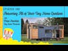 Quick Pop!  Answering All of Your Tiny Home Questions