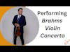 Challenges with Brahms Violin Concerto with Robert McDuffie - Violin Podcast