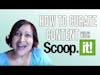 Scoop.it Tutorial - Curate Content, Build Backlinks and Track Engagement