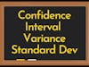 Confidence Interval for Variance and Standard Deviation Calculator