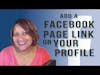 How To Add a Link To Your Facebook Page on Your Facebook Profile