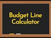 Budget Line Equation Calculator